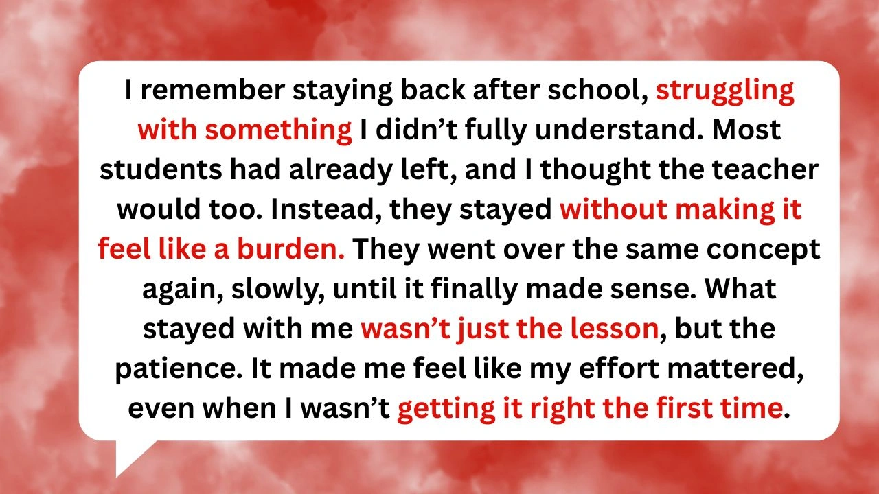 14 Moments When Teachers Showed Kindness Beyond the Classroom