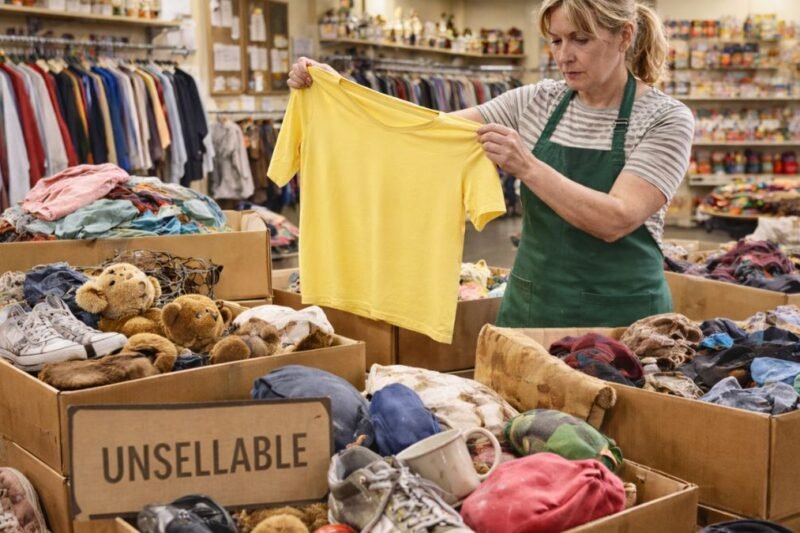 UK Charity Spending £1,000 Monthly on Unsellable Donations